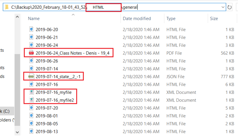 slack download file containing folder